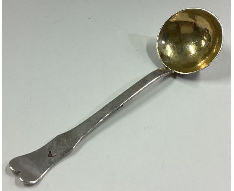 AUGSBURG: An 18th Century German silver ladle. Approx. 16 grams. Est. £30 - £40.