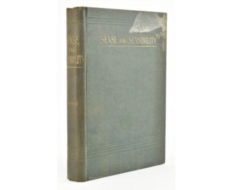 Austen, Jane. c1897 Sense and Sensibility by Jane Austen, author of Price and Prejudice, Mansfield Park etc. etc. Printed Boo