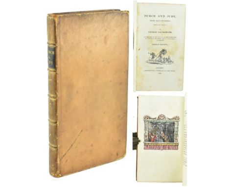 Cruikshank, George (illus) &amp; Collier, John Payne (anonymously published). 1828 Punch and Judy, with illustrations drawn a