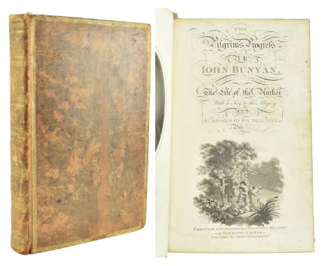 Bindings. 1796 The Pilgrim's Progress by John Bunyan, to which is Prefixed the Life of the Author with a Key to the Allergory