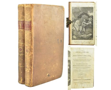Defoe, Daniel. 1790 The Life and Adventures of Robinson Crusoe, of York Mariner. Written by Himself and enriched with Elegant