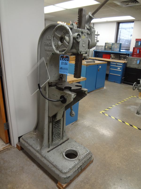 ATLAS COMPOUND NO. 4 ARBOR PRESS