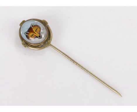 Essex crystal style stick pin depicting a fox&nbsp;