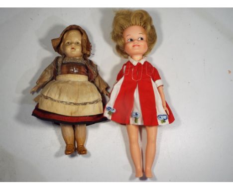 Vintage dolls - a 1960s Penny Brite Doll in original clothing along with Bermann reference #16, items vg to nm (2)
