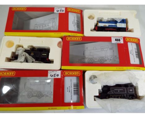 Hornby - three OO gauge locomotives comprising BR 0-4-0T loco 2009 # R2877, Class 06 shunter op no 06008 # R2783 and BR 0-4-0