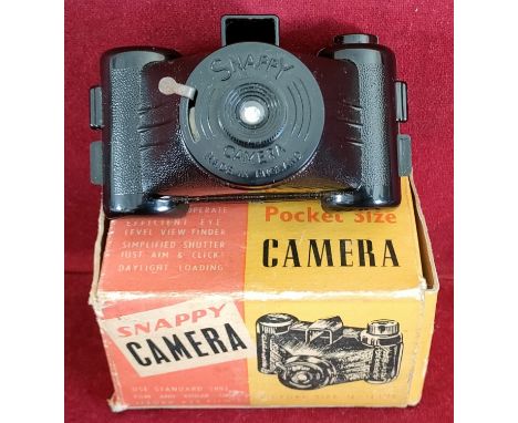 BOXED VINTAGE POCKET SIZE SNAPPY CAMERA

Used condition, not tested for working 