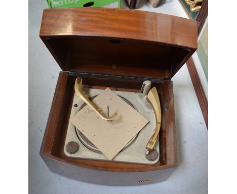 A Pye portable record player.