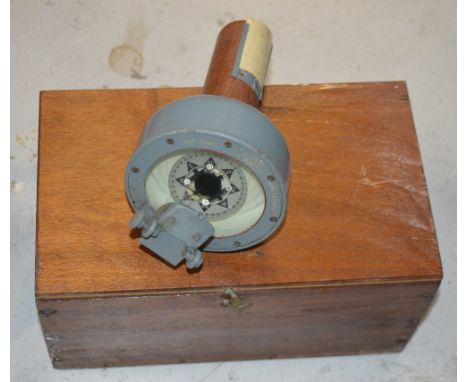 A Henry Browne and Son Ltd. of Barking and London sestral hand held compass in original case, no.4594/B.