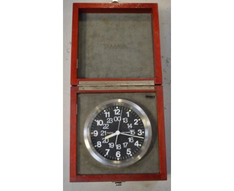A boxed MQZ Tamaya marine Quartz chronometer.