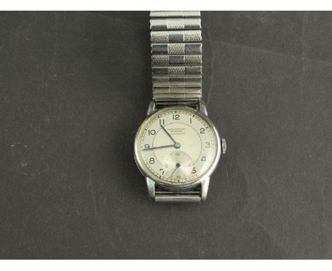 A wristwatch, Bravingtons Renown with Exoflex strap, ss. and a Ronson varaflame lighter with brush in original box (2)