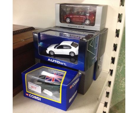 SIX BOXED MODEL CARS  C3
