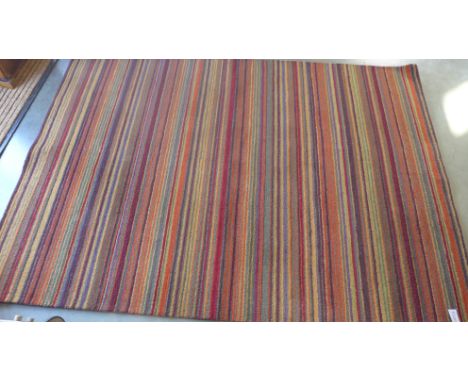 A multicoloured woolen contemporary carpet - 2.30m x 1.60m