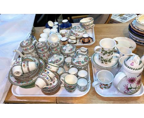 A Portmeirion 11 piece part coffee set; 6 Wedgwood "Ice Rose" coffee cups and saucers; Indian Tree dinner and teaware; etc. 