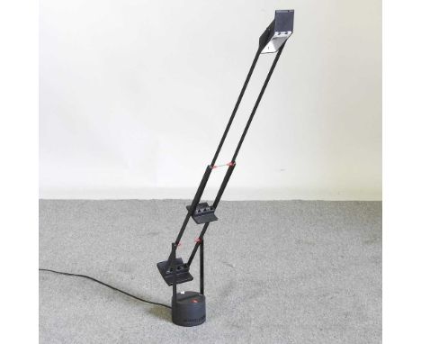 Richard Sapper, 1932-2015, an Artemide adjustable table lamp, 108cm high