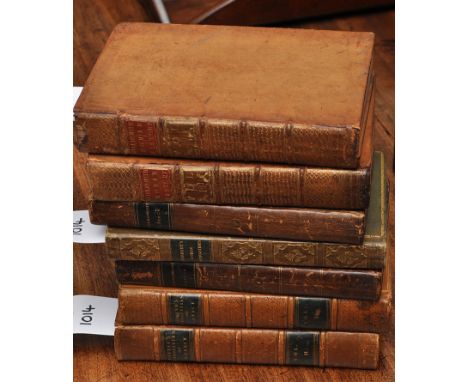 Goldsmith (Oliver) The Roman History, 2 vols, 8vo, calf, 1770; The History of Greece, 2 vols, 8vo, calf, 1817; Potter (John) 