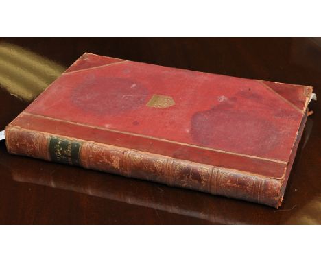 Raine (James ) The History and Antiquities of North Durham (Appendix), 2 parts in one vol, folio, half calf, engraved portrai