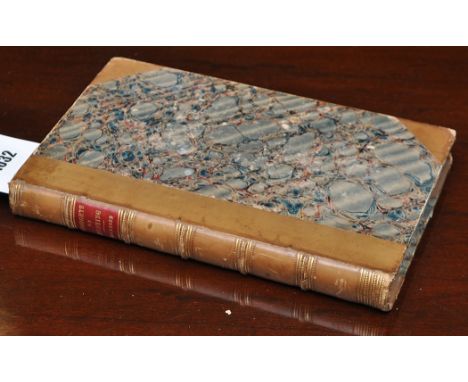 Beckford (Peter) Thoughts on Hunting, 8vo, half calf, engraved frontispiece, wood engraved illustrations, [1820], presentatio