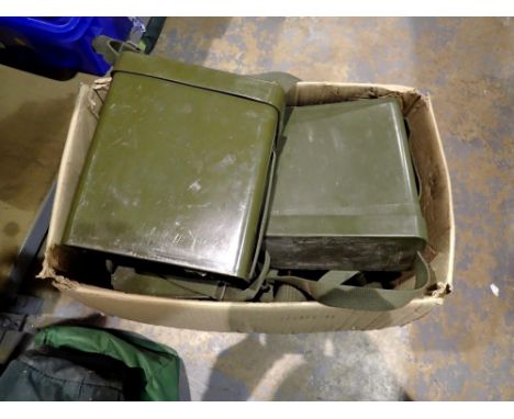 Ten army canteens. Not available for in-house P&amp;P 
