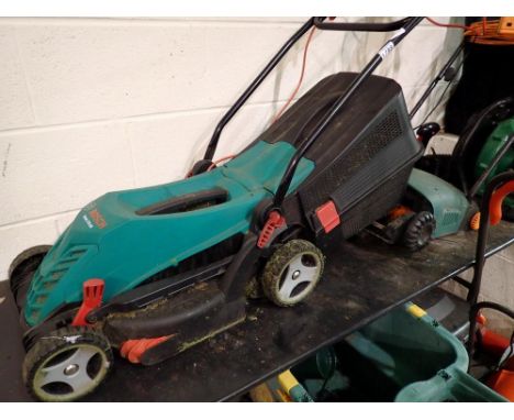Bosch Rotak 370ER lawnmower. All electrical items in this lot have been PAT tested for safety and have passed. This does not 