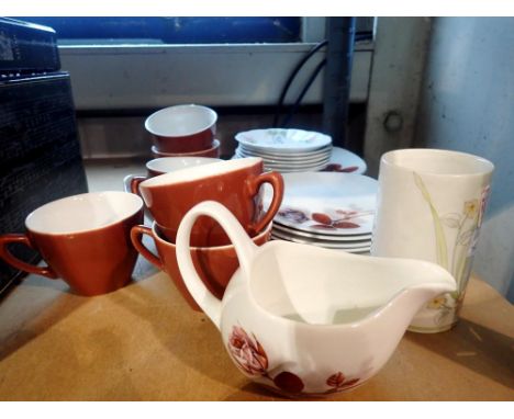 Mixed ceramics including Midwinter tea set. Not available for in-house P&amp;P 