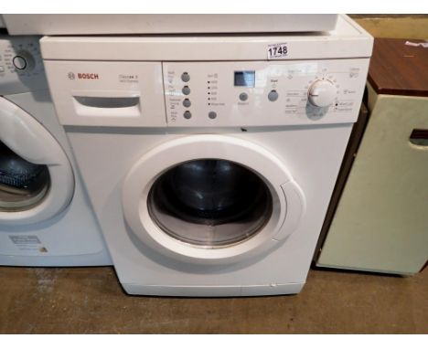 Bosch Classixx6 washer. All electrical items in this lot have been PAT tested for safety and have passed. This does not confi