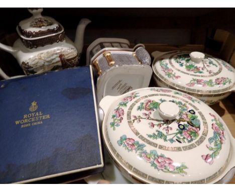 Mixed ceramics Royal Worcester/Wood &amp; Sons. Not available for in-house P&amp;P 