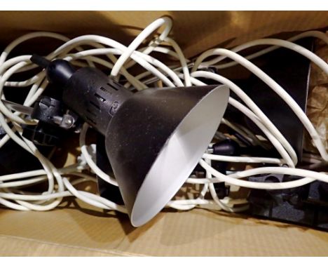 Boxed triple lighting system with tripod truncation. Not available for in-house P&P 
