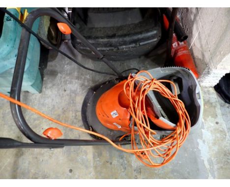 Flymo hovervac lawnmower. All electrical items in this lot have been PAT tested for safety and have passed. This does not con