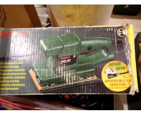 Bosch PSS23 orbital sander. Not available for in-house P&amp;P 