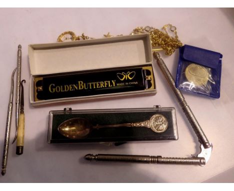 Selection of collectibles, including a Harmonica and ornate nut crackers. UK P&amp;P Group 1 (£16+VAT for the first lot and £