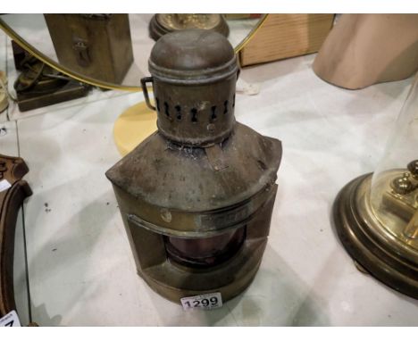 Portside ships lantern. Not available for in-house P&amp;P 