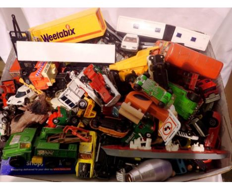 Quantity of diecast vehicles including Corgi, Matchbox etc. Not available for in-house P&amp;P 