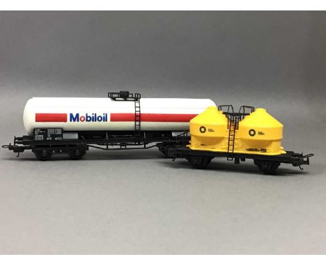 LIMA HO SCALE PART TRAIN SET,boxed, along with various other carriages and track, also two electric control units