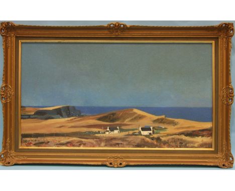 R H Young (20th century) ISLE OF SKYE Signed oil on hardboard, 49 x 89.5cm.