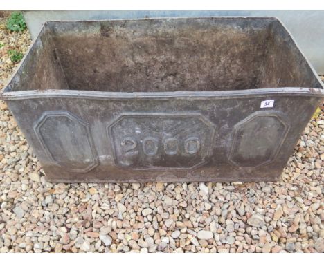 A lead Millenium planter, 40cm tall x 82cm x 41cm, from the Stephen C Markham Collection Edition for £319.99 