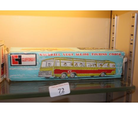 A Clifford Toys 'Vauxhall Vega Major Touring Coach' in original box 