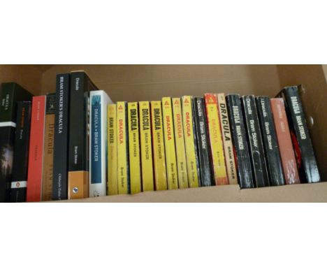 STOKER BRAM.&nbsp;&nbsp;A carton of paperbacks, mainly Arrow Editions, incl. 1st Arrow, 1954.