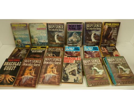 STOKER BRAM.&nbsp;&nbsp;Works. A carton of Arrow paperbacks.