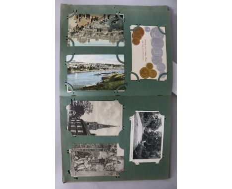 A postcard album