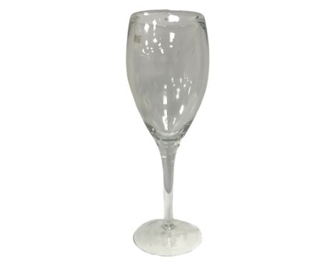 Large novelty wine glass, H60cm