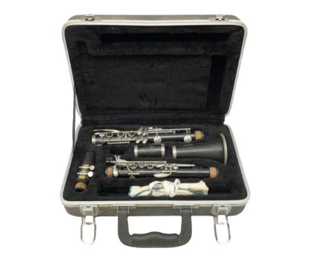 Selmer 'Student Console' clarinet, in case