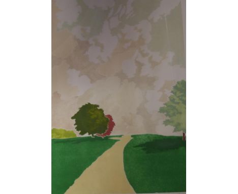 Barbara Newcomb, (1936- ), UK, Park I limited edition print 8/150, signed in pencil lower right & dated 1981, 60cm x 42cm app