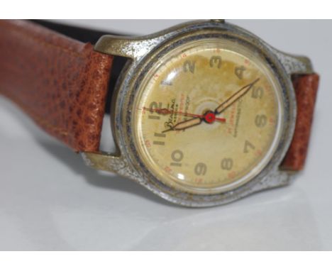 Vintage military style Bentima men's wristwatch