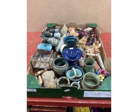 Alton Towers Ceramics, Pendelfin, etc:- One Box.