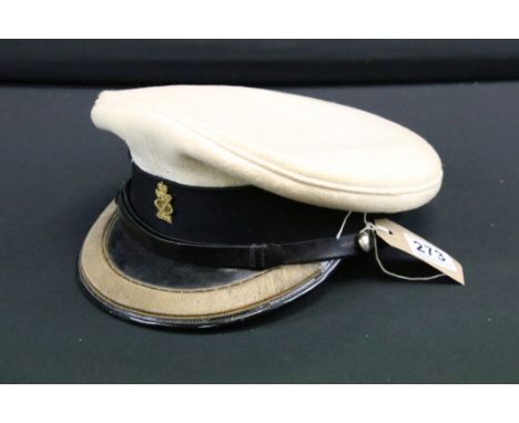 A British Army officers 13th / 18th Hussars No.1 dress cap complete with badge. 