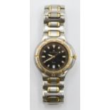 Herrenarmbanduhr, Maurice Lacroix, Calypso Diver, Quartz, Werk läuft, Tragespuren, D-3,7cm