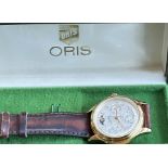 HAU "Oris" Automatic, Kalender und Mondphase, in orig. Karton, sehr guter Zustand, Werk läuft