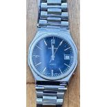 Quartz HAU "Cerina" DS mit orig. Stahlband, Werk nicht geprüft