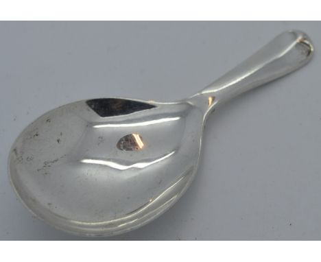 Silver caddy spoon 