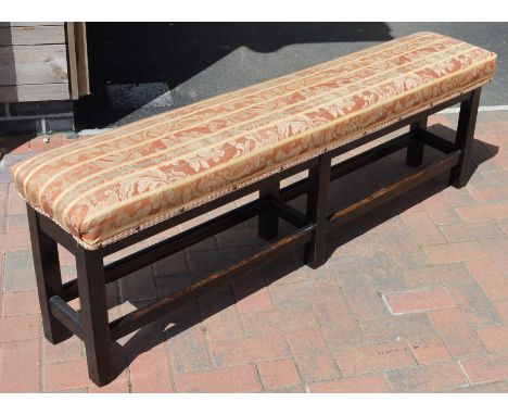 Padded bench  